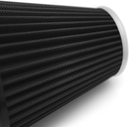 Big Sucker cone Air filter intake for harley air Cleaner Sportster Softail fatboy heritage dyna touring street road king Glide (Gauge style -Chromed, TypeD : Touring M8 17-UP, Softail 18-UP)