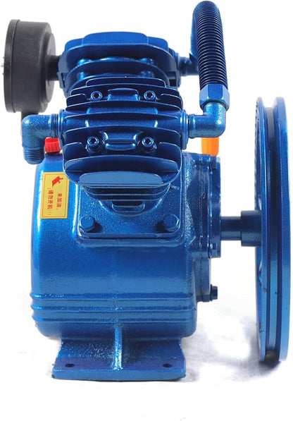 Air Compressor Pump Head 3Hp 175PSI 2-Cylinder Air Compressor Pump Pneumatic Air Compressor Motor Air Pump Head For Mining Construction Scientific Research Factory 2200W 13.78 * 9.84 * 12.6In