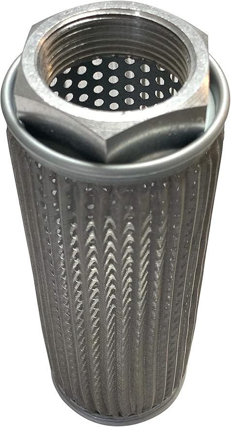 Air filter for regenerative blowers | Metal mesh | 2" Female Connection | Filter for Vacuum Pumps | Filtro de aire para Blowers regenerativos | Side channel filter for blower
