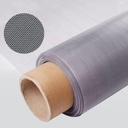 80 Mesh Stainless Steel Woven Screen, Rust-Resistant Filter Panel for Window, Door, Ventilation, HVAC, Sieve, Strainer, Fencing, Craft, DIY, Insect Screen, Wire Mesh