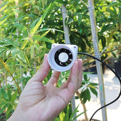 12v Inline Duct Fan 2 Inch with Variable Speed Controller 6w 22cfm HVAC Quiet Ventilation Booster Exhaust Blower Home Use for Grow Tents (Color : NO Adjustable Speed, Size : White)