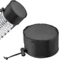 2Pcs 6 Inch Grow Tent Vent Cover Filter, Duct Filter Net with Elastic Band and Fixed Buckled, Black Mesh Screen Shield for Exhaust Fan, Plant Growth, Tent Ventilation