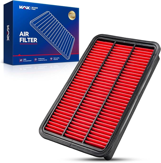 KAX Premium Engine Air Filter, CA7351 Replacement for Toyota Camry ES300 1992-2001, Avalon 1995-2004, Sienna 1998-2003, Lexus RX300 Solara 1999-2003, 1994-1999 Celica