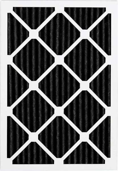 Nordic Pure 14x20x1 (Actual Size: 13 1/2 x 19 1/2 x 3/4) Pure Carbon Pleated Odor Reduction Furnace Air Filters 2 Pack