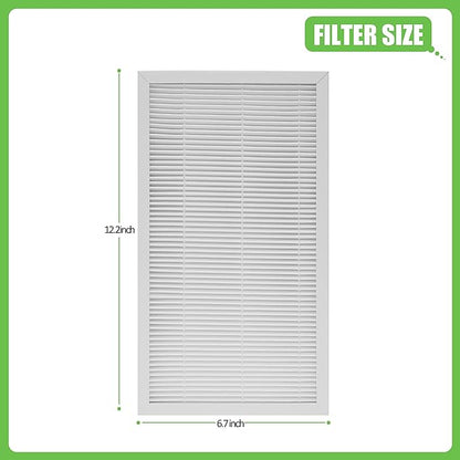 F1 Filter Allergen Reduction, Replacement Filter Compatible with Filtrete C01 T02 Room Air Purifier FAP-C01-F1 and FAP-T02-F1,4 Pack