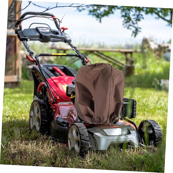 Lawn Mower Engine Cover Sun Shade and Dust Sleeve Easy Installation for Garden Equipment Fits Mowers