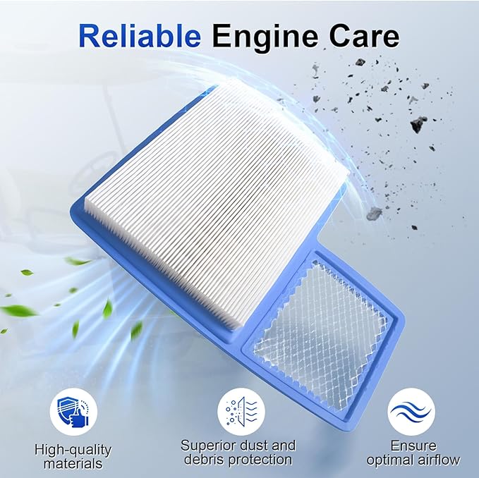 JN6-E4450-01 JN6-E4450-00 Air Fuel Filter Kit For Yamaha G16 Golf Cart Fuel G19 G20 G21 G22 1996 For UP G29 Drive Golf Cart Blue