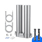 Waterdrop DST Under Sink Water Filter System, Under Sink Water Filtration System, NSF Certified Elements, Reduce Chlorine, PFOA/PFOS, Bad Taste & Odor, Silver Ions Enhanced Filtration, Stainless Steel