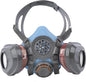 Parcil Distribution Full Face Respirator Mask with Filters – Durable Full Face Respirator Mask, Bayonet Filter Compatible
