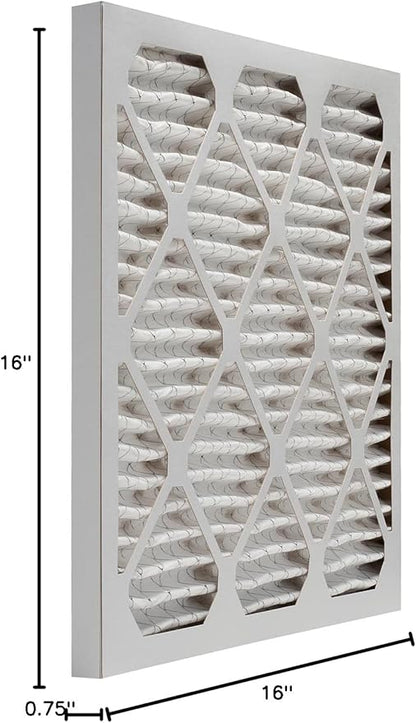 16x20x1 AC and Furnace Air Filter by Aerostar - MERV 11, Box of 2