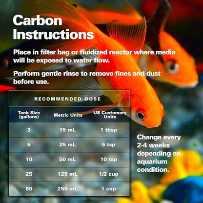 Kolar Labs Crystal Cal Activated Carbon – 5 Gallon, Activated Charcoal for Aquariums and Fish Tanks