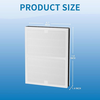 IAF-H-100B IDYLIS B Filter Replacement, Compatible with Idylis AC-2125, AC-2126, IAP-10-125, IAPC-40-140, IAP-10-150, IAP-10-050 Air Purifiers, Replaces Part#IAF-H-100B, 2 Pack