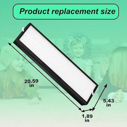 2 Packs HFD320 Replacement Filter Compatible with Honeywell Air Genius 3,4,5,6 Series Air Purifiers-Models HFD300, HFD310, HFD320,HFD360,HFD314, HFD323CV1, HFD323-TGT,HFD324 （2+4）