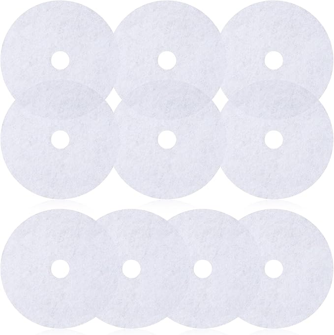 10 PCS Dryer Filter Replacement Circle, Portable Dryer Filter, Universal Dryers Lint Filtering Cloth for Various Brands Dryers