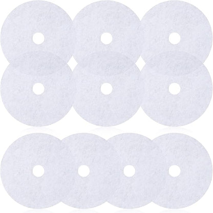 10 PCS Dryer Filter Replacement Circle, Portable Dryer Filter, Universal Dryers Lint Filtering Cloth for Various Brands Dryers