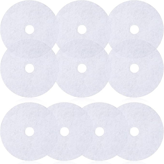 10 PCS Dryer Filter Replacement Circle, Portable Dryer Filter, Universal Dryers Lint Filtering Cloth for Various Brands Dryers