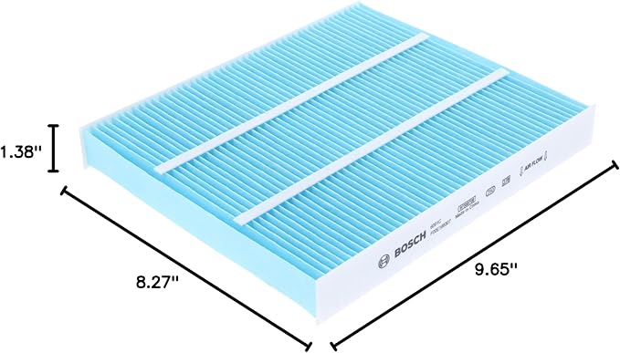 BOSCH 6091C HEPA Cabin Air Filter - Compatible with Select Buick Enclave, Encore GX; Cadillac XT4, XT5; Chevrolet Camaro, Cruze, Impala, Malibu, Silverado, Traverse; GMC Sierra, Terrain, Yukon + More