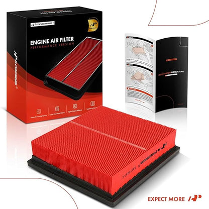 A-Premium High-performance, Pre-oiled Engine Air Filter Compatible with Jeep, Toyota, Lexus & Dodge - 2011-2021 Grand Cherokee, 2012-2017 Camry, Tacoma, Highlander, Sienna, RX350, Durango, ES350