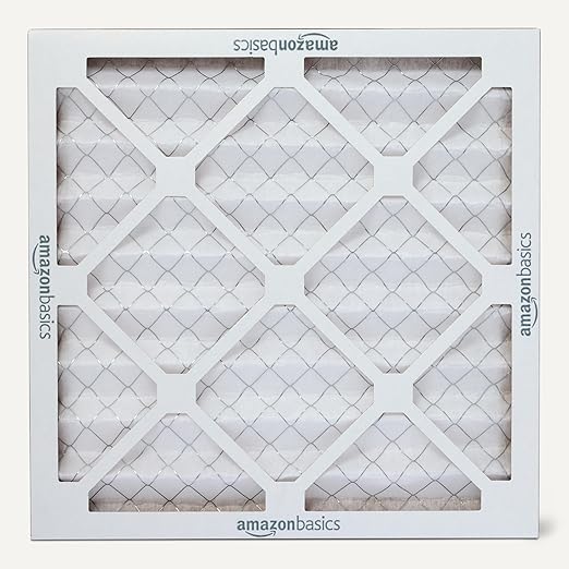 Amazon Basics Merv 5 AC Furnace Air Filter 14x14x1 inches, Pack of 6 (Actual size: 13.75" x 13.75" x 0.75")