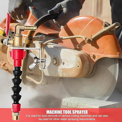 2 Pcs Dust Remover Water Sprayer for Cutting Machine, Cutting Machine Misting System Water Sprayer, Universal Dust Remover System Nozzle, Coolant Misting