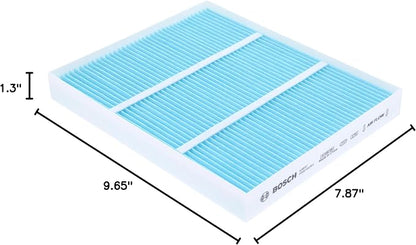 BOSCH 6085C HEPA Cabin Air Filter - Compatible with Select Hyundai Accent, Elantra, Elantra GT; Kia Forte, Rio