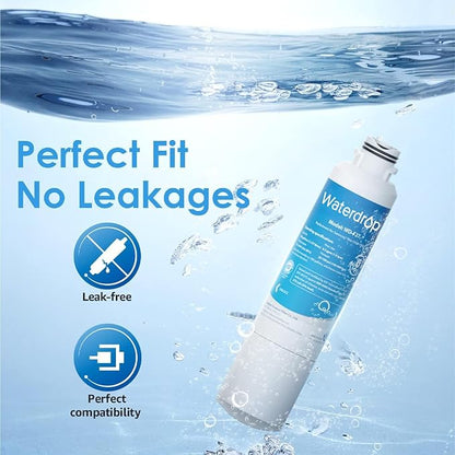 Waterdrop DA29-00020B Replacement for Samsung® Water Filter HAF-CIN/EXP, DA29-00020B, HAF-CIN, DA29-00020B-1, RF28HMEDBSR, RF263BEAESR, RS25J500DSR, RF263TEAESG, HDX FMS-2, DA97-08006A-1, 2 Filters