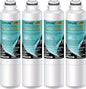 ICEPURE PRO DA29-00020B NSF401&473&53 Samsung Refrigerator Water Filter, Replacement for DA29-00020B-1, DA29-00020A/B, HAF-CIN/EXP, RF25HMEDBSR, RF28HMEDBSR, RS25J500DSR, More Models, 4PACK