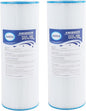 C-4950 Spa Filters, Replaces For Pleatco PRB50-IN, Filbur FC-2390, 03FIL1600, 373045, Compatible For Jacuzzi J210/J220/J235/J245/J275, 50 sq.ft 5X13 Drop in Hot Tub filter 2 Pack