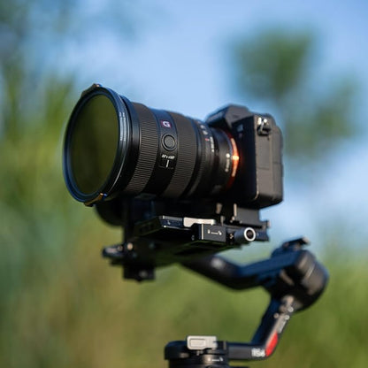 NiSi - JetMag Pro 82MAG Black Mist 1/8 - Magnetic Diffusion Filter for Dreamy, Soft Highlights and Reduced Contrast, Nano Coated Optical Glass, Ultra-Slim Aluminum Frame - Lens Adapter Ring Required
