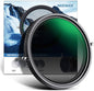 NEEWER 2 in 1 77mm Variable ND Filter ND2–ND32&CPL Filter(Circular Polarizer Filter) No X Cross/30 Layer Nano Coated/HD Optical Glass/Ultra Slim Aluminum Alloy Frame/Water Repellent/Scratch Resistant