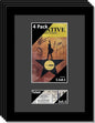 Creative Picture Frames 4Pk11X14-B Black Theatre Frame With Black Matting, Holds 5.5X8.5-Inch Media Plus Ticket Including Installed Wall Hanger (Theatre Bill Not Included, Pack Of 4)