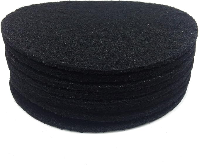 7.25inch Kitchen Compost Bin Charcoal Filter Replacements, Compost Pail Replacement Carbon Filters 7.25 inch, Round