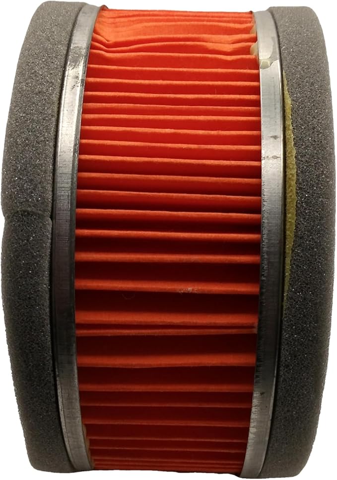 RedCap Air Filter Cartridge Round Style Filter Box for 125cc-150cc GY6 4-Stroke QMJ/QMI157 QMJ/QMI152 Engine Scooter Moped ATV Go Karts Fits Models from TaoTao Roketa SunL Baja Kazuma Jonway Models