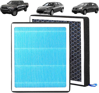 Tacoma Dart Vibe Dedicated CF10374 Cabin Air Filter With Activated Carbon For 2005-2023 Tacoma;2013-2016 Dodge Dart;2003-2008 Pontiac Vibe