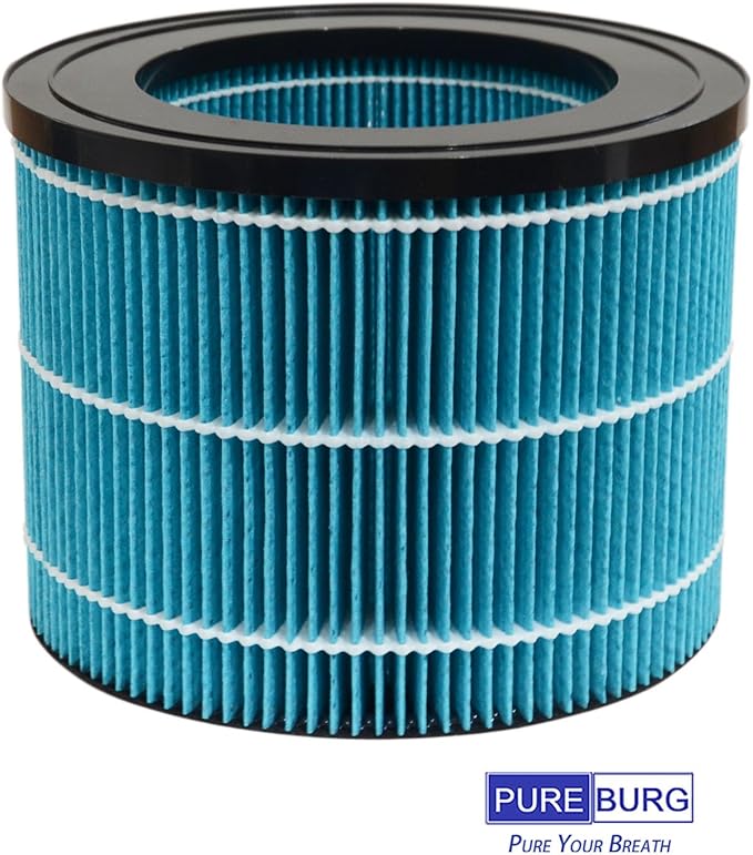 PUREBURG PEHUMEVA Replacement Humidifier Filter Compatible with Pure Enrichment MistAire Eva 4-Speed Evaporative Humidifier, 2-Pack