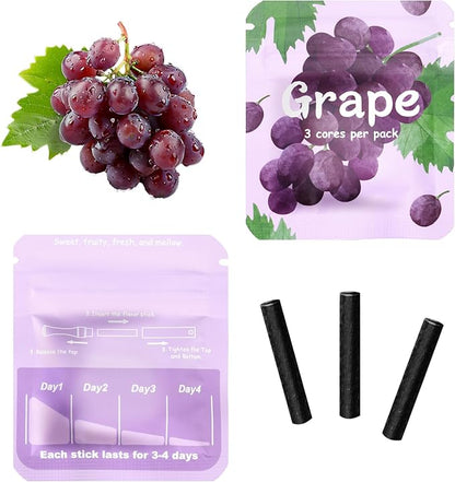 ASTOFLI Breathing Necklace with 3 Fruit Flavor Pack Set