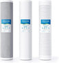 Waterdrop Whole House Water Filter,Carbon Filter and Sediment Filter, Replacement for, Any 20" x4.5" System, 5 Micron WD-WF20PG