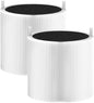 2 Pack 411i Max & 411a Max Replacement Filter Compatible with Blue Pure 411i Max & 411a Max Air Purifiers, Ture HEPA & Activated Carbon Filter, White