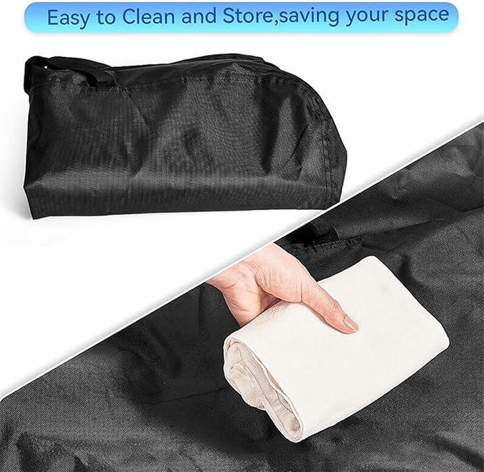 COVER - Sand Filter Pump Cover, Ground Mounted Heavy Duty Fabric Pool Pump Enclosure, Black - Waterproof Pool Sand Filter UV Protection Cover, Pool Filter Winter Cover for Outdoor Units