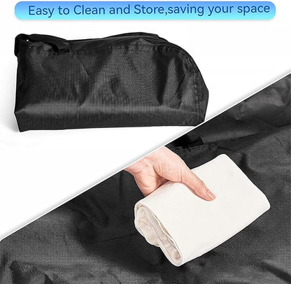COVER - Sand Filter Pump Cover, Ground Mounted Heavy Duty Fabric Pool Pump Enclosure, Black - Waterproof Pool Sand Filter UV Protection Cover, Pool Filter Winter Cover for Outdoor Units
