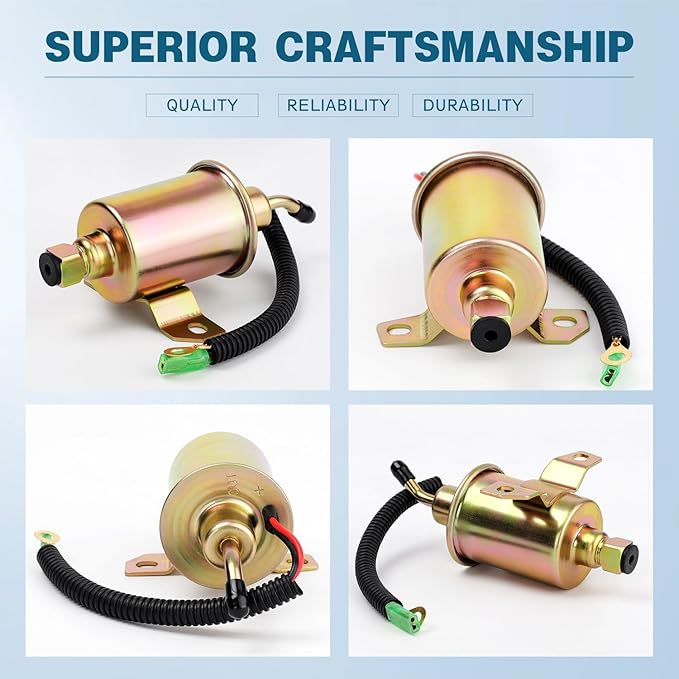 149-2311 Fuel Pump 149-2457 Fuel Filter and 1403280 Air Filter Tune Up Kit Compatible with Onan Cummins Generator RV 4000 4KW Microlite MicroQuiet Generators