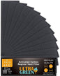 Carbon Filter 12 Pack 4" x 12" Activated Charcoal Air Vent Filters Premium Floor Pre-Filter Work in Indoor Home Purifier, Air Conditioner (12 Black)