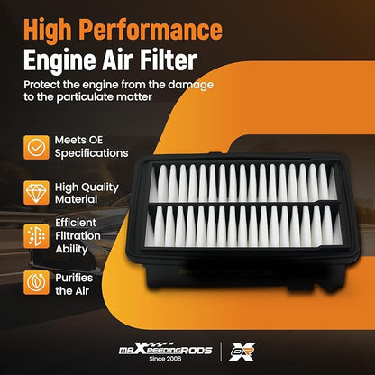 maXpeedingrods CA11949 Engine Air Filter for Honda 1.5L 2015-2020, Replacement for A90048, PA99050, 172205R0008, WA10212