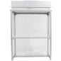 Air Flow Clean Bench Vertical Laminar Flow Hood Dust Free Room Workshop Particulate Filter with Aluminum Blade Fan 47x23x59in Working Area for Cleanliness Dust Free Work Console Desktop 110V