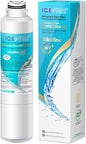 ICEPURE Alkaline DA29-00020B Refrigerator Water Filter Replacement for Samsung HAF-CIN/EXP HAF-CIN, DA29-00020A/B, DA29-00020B-1, 46-9101, RF28HMEDBSR, RF263BEAESR, HDX FMS-2, Enhances PH, 1Pack