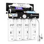 WINGSOL Reverse Osmosis Water Filter, Mineral Alkaline UV Space-Saving Tankless RO System, Remineralize pH+ 12-Layer Filtration Under Sink, NSF/ANSI 42&53&58 Certified, Plug-in Required