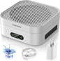 Air Purifiers for Home Bedroom Up to 600 ft², True HEPA Air Purifier for Pets Dust Dander Pollen Odor Smoke, Portable Car Air Purifier for Travel(White)