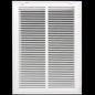 HVAC Premium 14 x 18 Duct Opening Steel Return Air Filter Grille, for 1-inch Filter, Removable Door, Flat Stamped HVAC Vent Cover Grille, Outer Dimensions 16.5 x 20.5