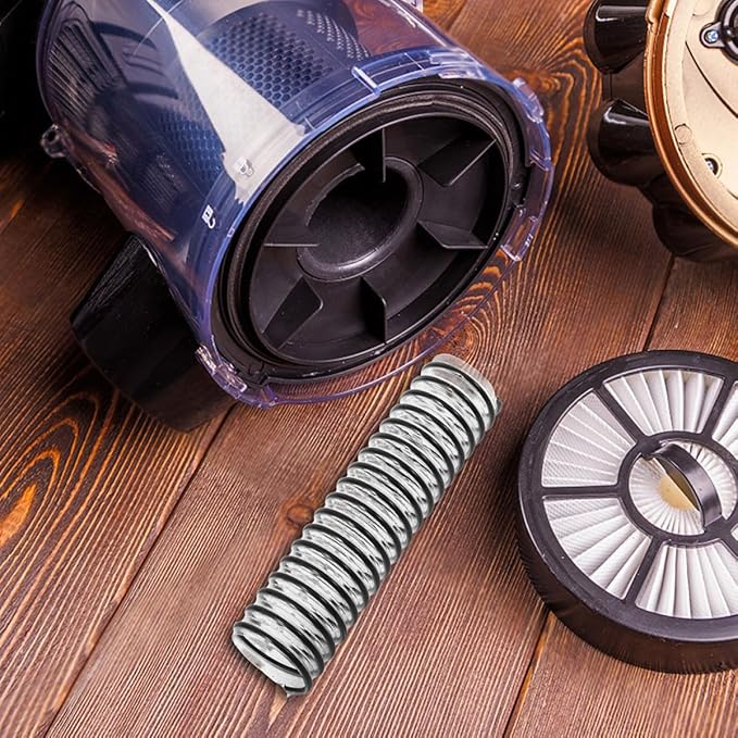 NUOBESTY Vacuum Cleaner Replacement Hose and Waste Tube for V1/vh1704, 2pcs Vacuum Attachment Hose with Soft Electric Brush Connector for Indoor Cleaning