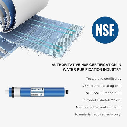50 GPD Reverse Osmosis Membrane Replacement Filter for RO Water Filtration System -NSF Certificated (1)